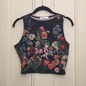 Floral Crop Top
